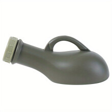 (Khaki, 1000ML) 1000ml Lightweight, Unisex Urinal Bottle - Portable, Leak-Proof, Easy-to-Use for Outdoor, Driving, Camping & Travel