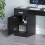 Home Discount (Black) Hudson 1 Drawer 1 Door Computer Desk Office Study 5