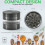 Grinder, 2.4 Inch 4 Piece Grinder– Includes Stainless Steel Screen,Pollen Scraper 3