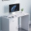 Home Discount (White) Hudson 1 Drawer 1 Door Computer Desk Office Study 3