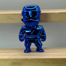 (Dynamitron-Blue) Stumble Guys Mini Figure 8cm.STUMBLE 3D MINI FIGURES