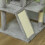 PawHut PawHut 138cm Cat Tower with Scratching Posts Bed Condo Platform, Light Grey 8