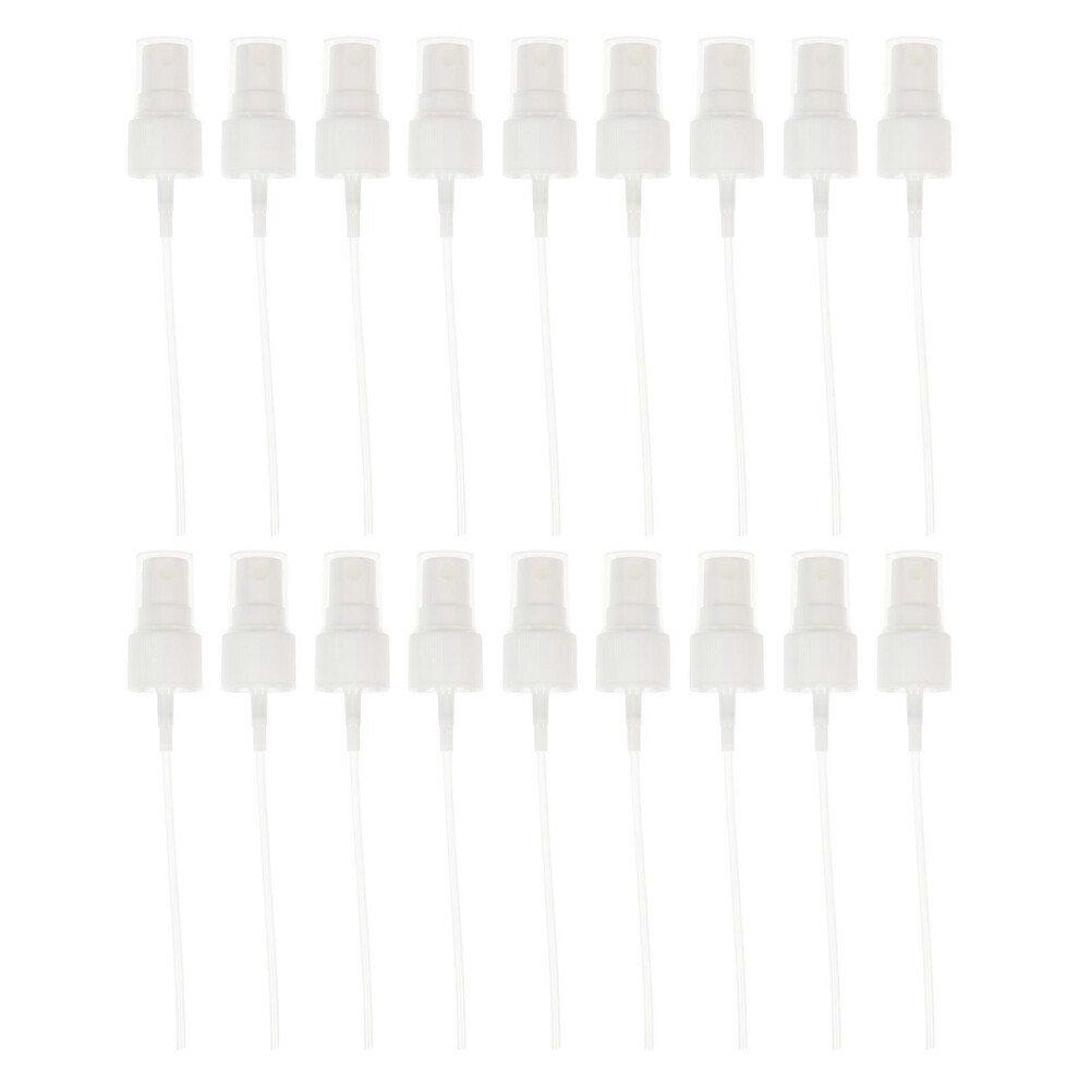 (As show, One size) 40pcs Makeup Bottle Replacements Pressing Type Fine Mist Nozzle  Reusable Pump Spray Heads