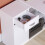 Home Discount (White) Longton Computer Desk Corner Adjustable L Shape 4