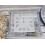 Silver Crystal Crush Diamond Square Wall ClockMirroredGlass 3