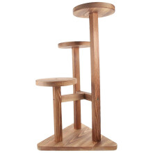 (As show, One size) Plant Holder Tall Wood Plant Shelf Holder Corner Plant Holder Planter Holder Tiered Planter Stand