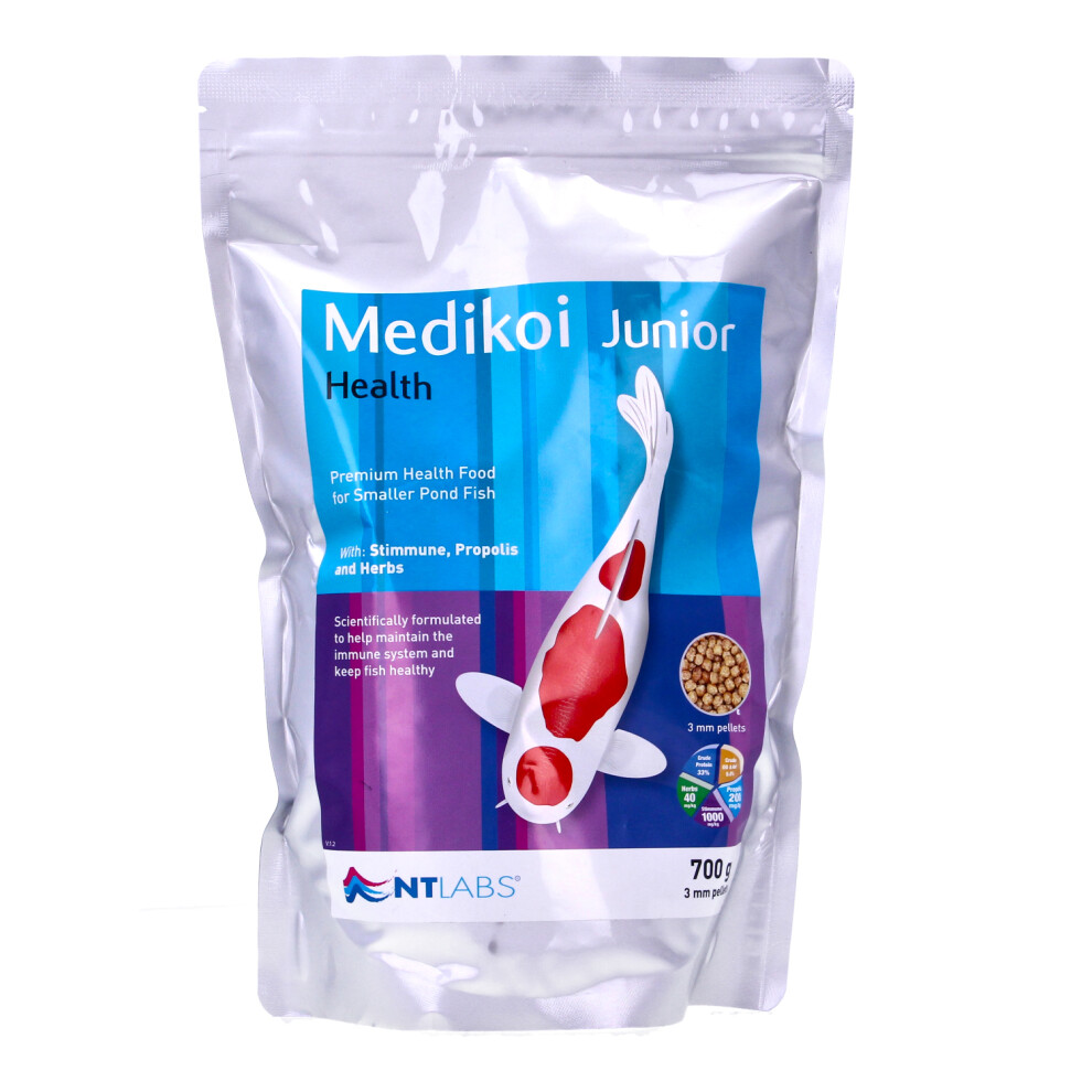 Erectogen Nt Labs Medikoi Health Junior 700Grams 3Mm Koi Pellet Food