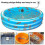 2500w Immersion Heater, Pool Heater Automatic Timer, Safe Pool Heating Immersion Heater,perfect For 2