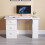Home Discount (White) Mason 3 Drawer Shelf Computer Desk PC Office Study 5