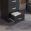 Home Discount (Black) Mason 3 Drawer Shelf Computer Desk PC Office Study 4