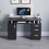 Home Discount (Black) Otley 3 Drawer Computer Desk PC Office Workstation 6