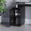 Home Discount (Black) Otley 3 Drawer Computer Desk PC Office Workstation 4