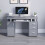 Home Discount (Grey) Otley 3 Drawer Computer Desk PC Office Workstation 6