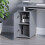 Home Discount (Grey) Otley 3 Drawer Computer Desk PC Office Workstation 4