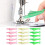 (5 PCS green) Mini Needle Threader DIY Tool Home Hand Sewing Machine Device Thread Needle Cross Plastic Stitch Sewing Accessories 2