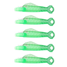 (5 PCS green) Mini Needle Threader DIY Tool Home Hand Sewing Machine Device Thread Needle Cross Plastic Stitch Sewing Accessories