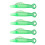 (5 PCS green) Mini Needle Threader DIY Tool Home Hand Sewing Machine Device Thread Needle Cross Plastic Stitch Sewing Accessories 1