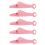 (5 PCS pink) Mini Needle Threader DIY Tool Home Hand Sewing Machine Device Thread Needle Cross Plastic Stitch Sewing Accessories 1