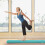 7FT 2.1M Folding Gymnastic Balance Beam Kids Training Beam 8