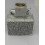 Silver Perfume Bottle Decorative Ceramic Vase with Crushed Diamond 4