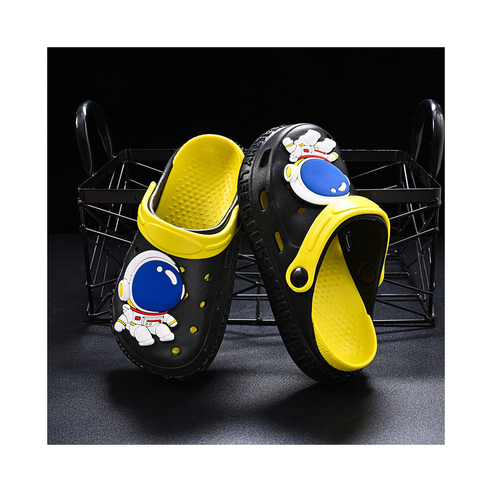 (Black Yellow,27)Sandales de plage été enfant respirantes et confortables légères antidérapantes sabots Eva pour les âges tous