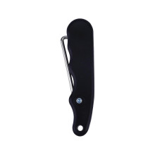 (As show, One size) Black Skateboard Sports Lace Tightener Skating Tool Parts Folding Lace Tighteners