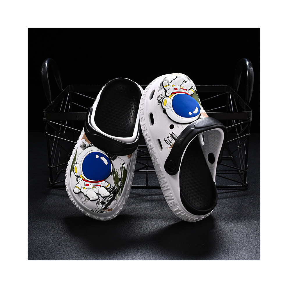 (Black White,34)Sandales de plage été enfant respirantes et confortables légères antidérapantes sabots Eva pour les âges tous