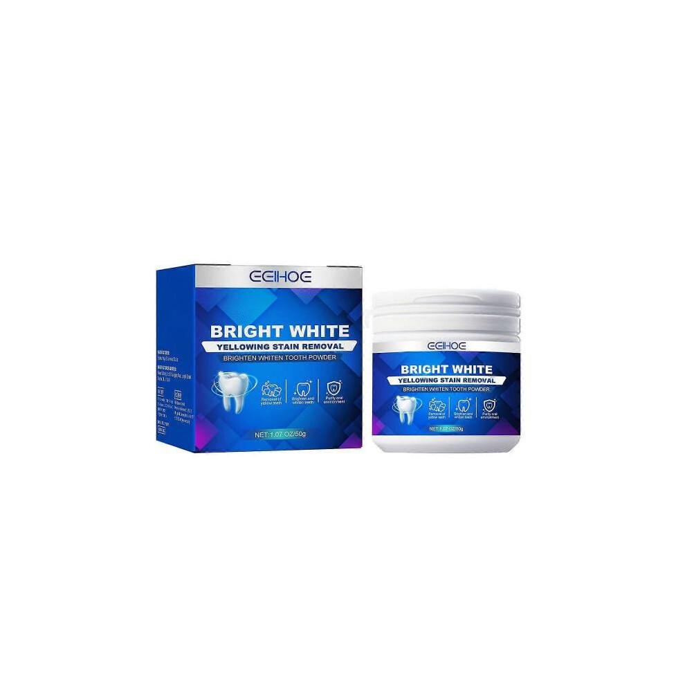 Eelhoe Teeth Deep Cleaning Powder Cleans Stains, Whitens Teeth, Freshens Breath, And Strengthens Gums