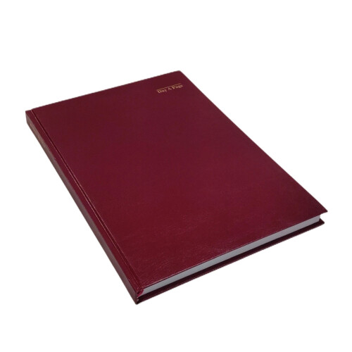 Red 2026 A4 Diary Planner Day A Page Organiser Year Planner 1