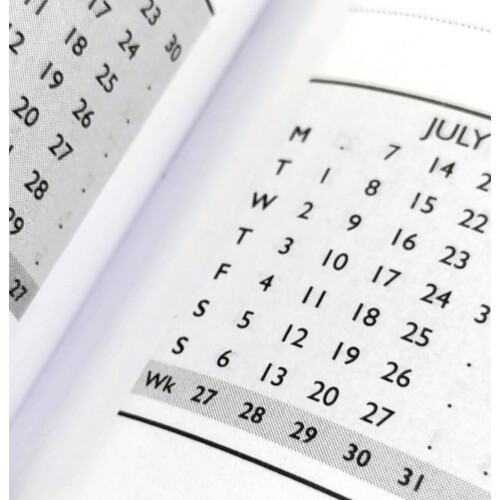 Red 2026 A4 Diary Planner Day A Page Organiser Year Planner 2