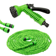 (125ft) Expandable Garden Hose With 7 Functions Spray Gun Pipes