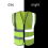 Unisex Reflective Safety Vest Multi-pocket Breathable 3