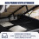 (Double (135×190cm), Grey) Bed Frame Upholstered Platform Bed with Adjustable Headboard & Lifting Storage 3