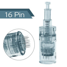 (16 Pin)10 Needle Cartridges Tips for Dr Pen M8 Professional Electric Auto Microneedling