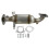 NTY CATALYST FOR VW GOLF VI 2009- GOLF PLUS 2009- TOURAN 2010- 3