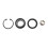 NTY WHEEL BEARING KIT FRONT FOR SUBARU FORESTER 97- IMPREZA 92- 2