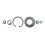 NTY WHEEL BEARING KIT FRONT FOR VOLKSWAGEN GOLF IV 97- 3