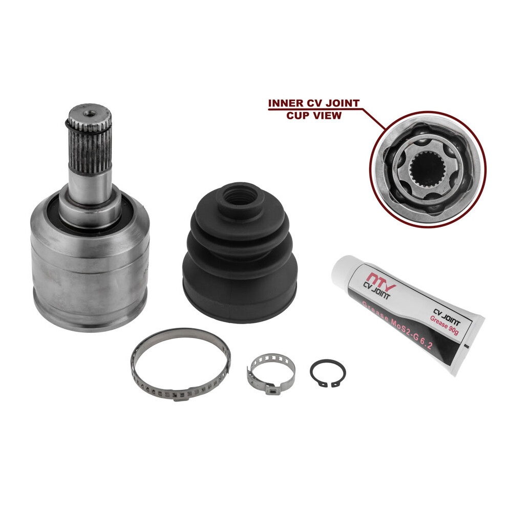 Driveshaft CV joint Rear Axle NPW-HY-596 NTY for HYUNDAI SANTA FÉ II TUCSON - Image 10