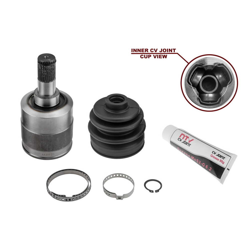 Nty Inner Cv Joint Left For Kia Sportage 04-10, Hyundai Tucson 04-10