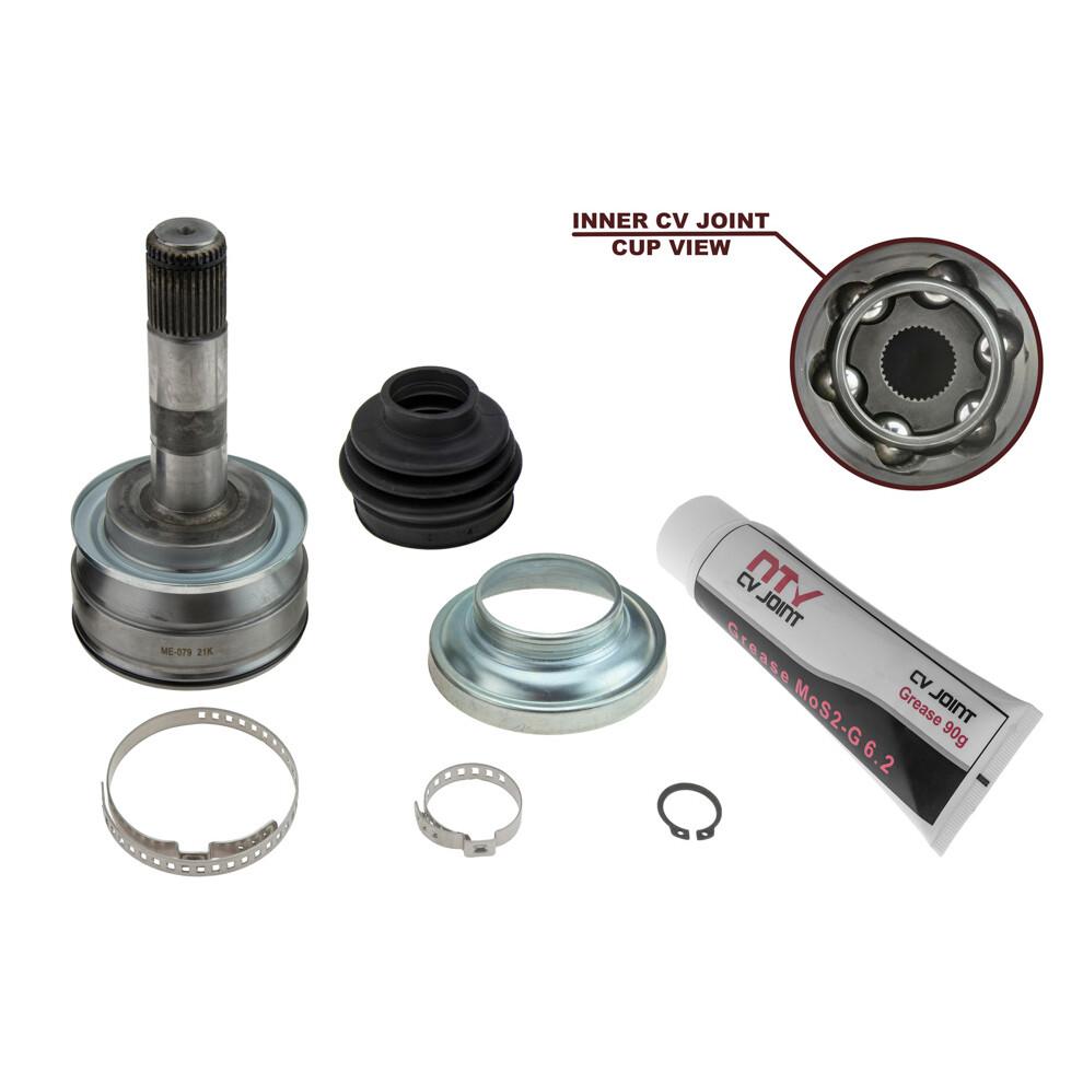 Nty Inner Cv Joint Rear For Mercedes Ml 164 04-11, Gl 164 06-12
