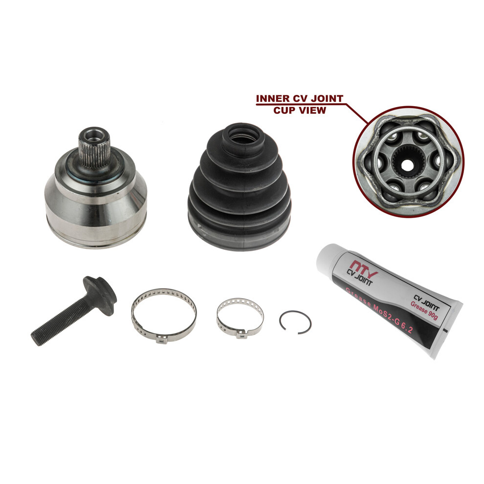 Driveshaft CV joint Front Axle Left NPZ-AU-049 NTY for VW AUDI - Image 10
