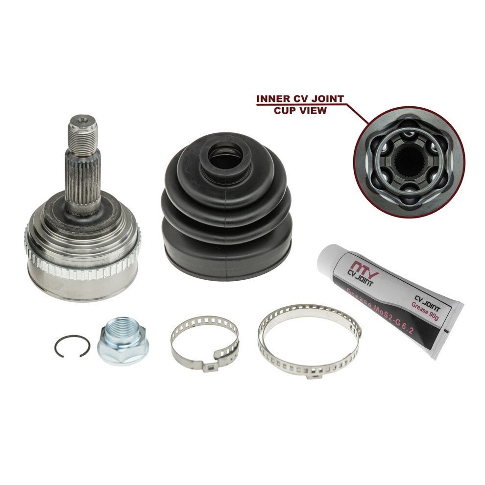 Nty Outer Cv Joint For Honda Hr-V 99-,Stream Rn 00-06 /+Abs=50T