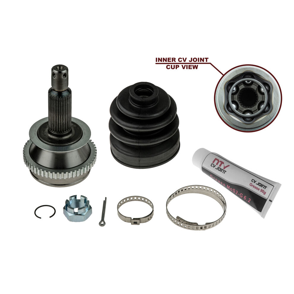 Driveshaft CV joint Rear Axle Left NPZ-HY-513 NTY for HYUNDAI SANTA FÉ I TUCSON - Image 12