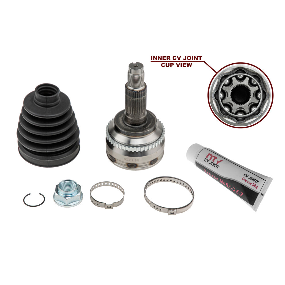 Nty Outer Cv Joint For Mazda 6 Gg 2.3 05-07, Cx-7 Er 06-, Cx-9 06