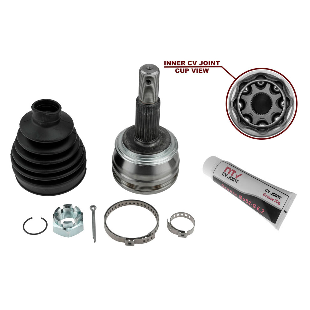 Nty Outer Cv Joint For Nissan X-Trail T32 1.6Dci 2.0Dci 4Wd 14- Front