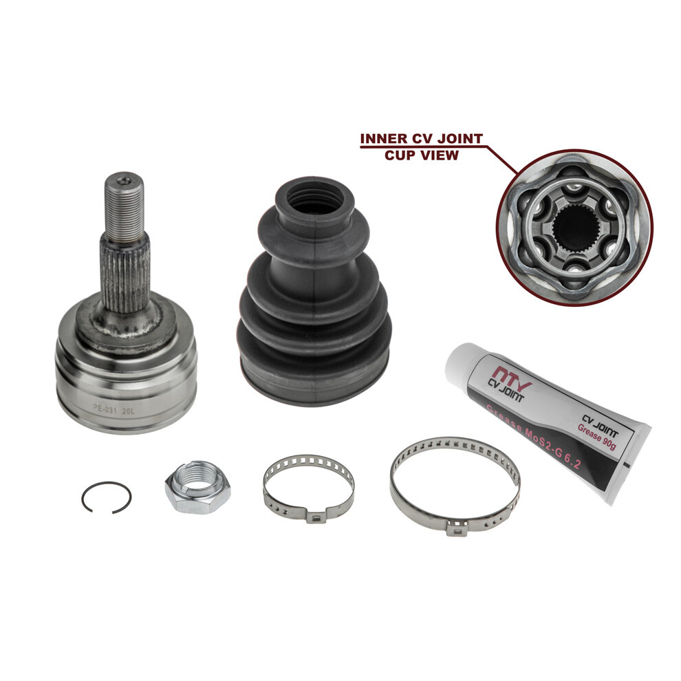 Outer Cv Joint For Peugeot 308 Ii 1.2Thp,1.6Hdi,2.0Hdi 13- 5902048095282