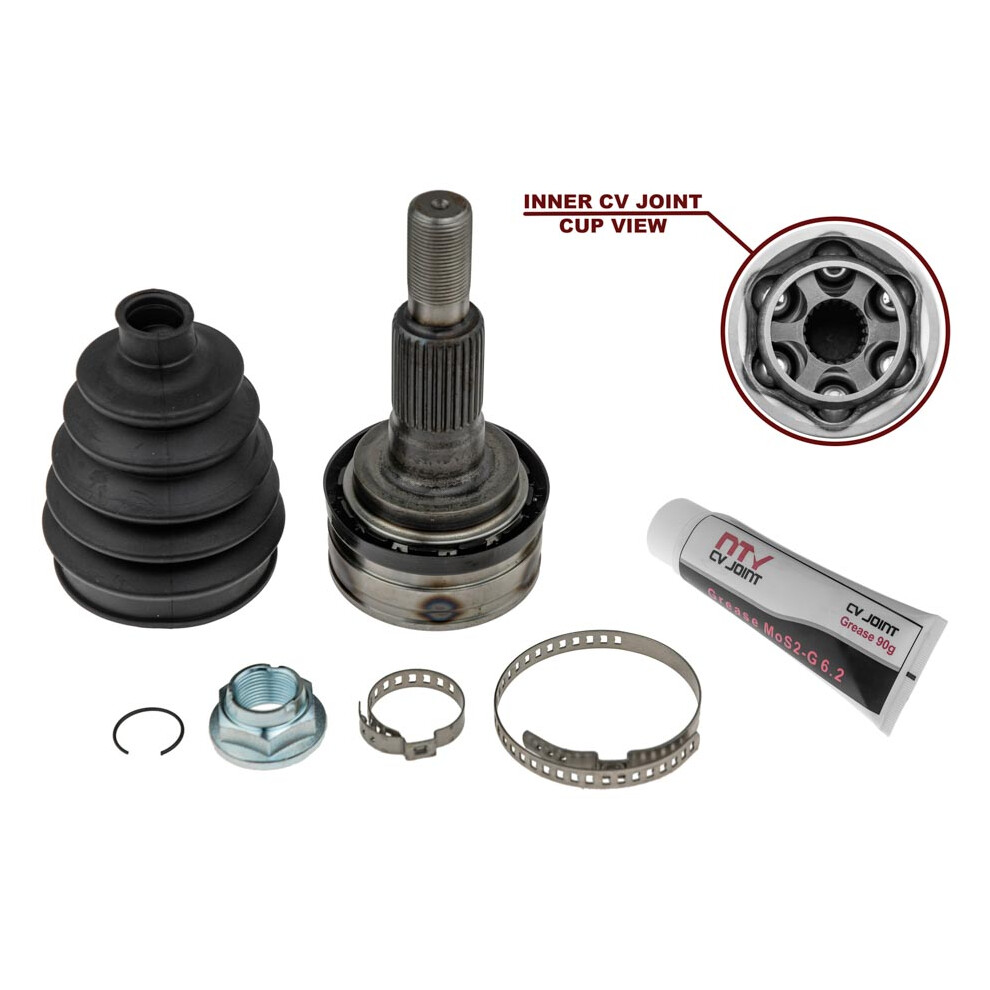 New Nty Outer Cv Joint For Porsche Panamera Size 09