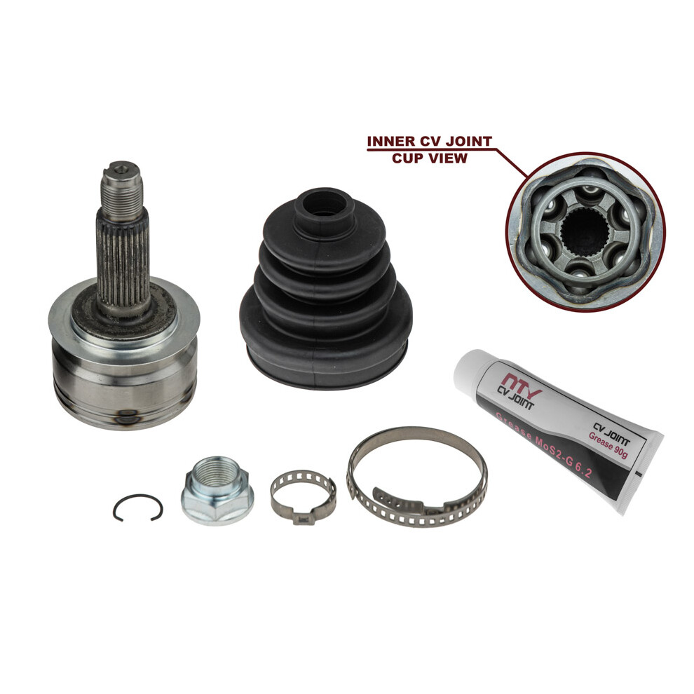 Driveshaft CV joint Front Axle Left NPZ-SB-024 NTY for SUBARU TRIBECA - Image 10