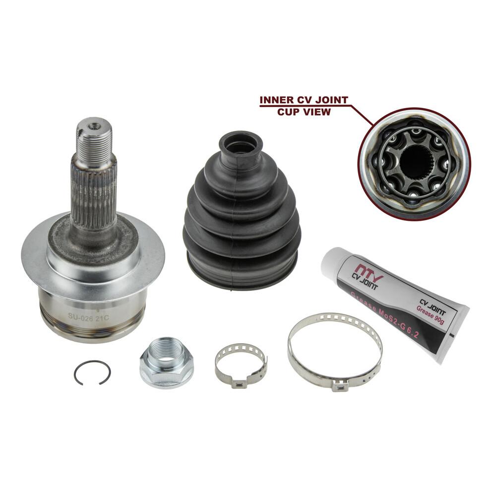 Nty Outer Cv Joint For Suzuki Sx-4 06- ,Fiat Sedici 06-2Wd/4Wd Size 06