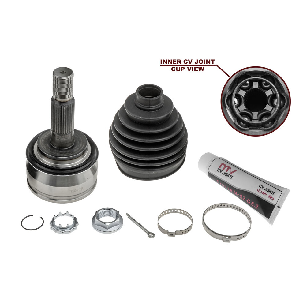Nty Outer Cv Joint For Toyota Hi-Lux Kun25 2.5D-4D 05- 3.0D-4D 06